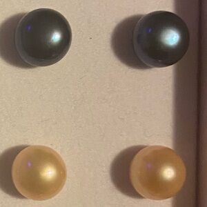 Cultured Fresh Water Pearl Earrings